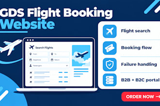 integrate amadeus sabre travelport gds API into your ota portal gds website