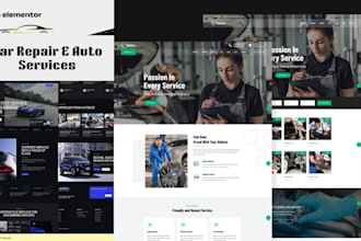 build a clear website for your auto repair shop
