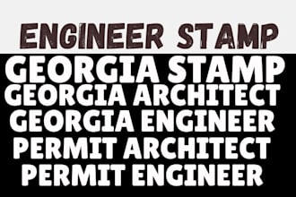 do city permit drawing as georgia engineer for house permit plan engineer stamp