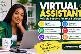 be your VA for CRM management and lead generation