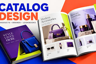 create product and business catalogs, brochures, and lookbooks for brands