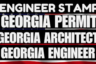 do city permit drawing as georgia architect for house permit plan engineer stamp