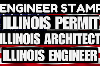 do city permit drawing as illinois architect house permit plan engineer stamp
