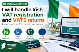 handle irish vat registration and vat3 return to secure your eu trade compliance