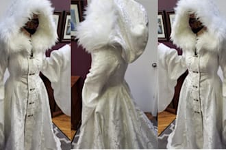 sew pattern custom cosplay costume commission fabric custom anime fashion outfit