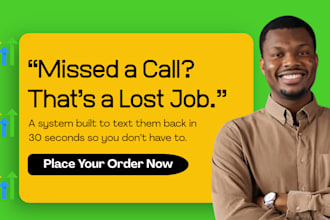 gohighlevel missed call text home service crm lead follow up contractor