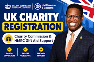 do UK charity registration charity commission approval hmrc gift aid