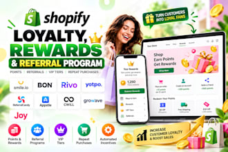 shopify loyalty and reward smile bon rivo yotpo referral candy appstle cwill