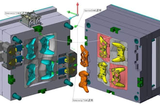 design plastic injection molds with dfm analysis