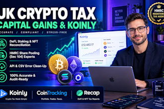 calculate your UK crypto tax and capital gains tax for hmrc