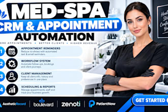 aestheticrecord boulevard zenoti patientnow appointment reminder workflow system