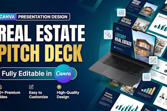 design italian canva real estate and business presentation,listing pitch deck