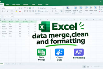 clean,merge,and reformatting the data in excel and csv files