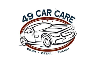 design mobile car care service logo