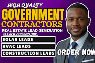 generate verified government contractor leads and federal contractor lists