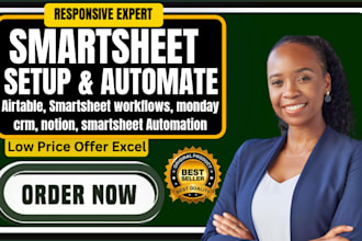 setup airtable smartsheet workflows dashboards design smartsheet automation