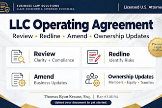 amend your llc operating agreement for your business