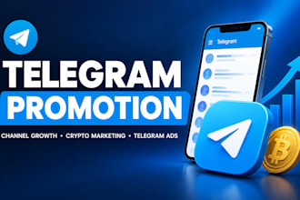 telegram promotion, telegram marketing, crypto promotion and telegram ads