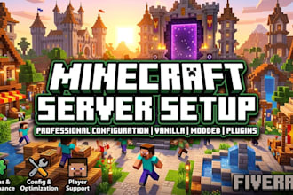 create a minecraft server for you