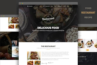 build restaurant website, online ordering and delivery system, food menu