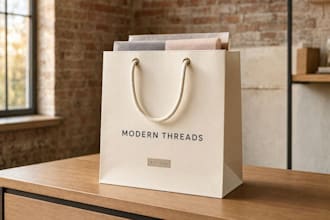 create stunning shopping bag packaging for your brand