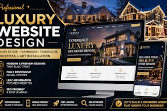 design luxury estate farmhouse townhouse christmas light installation websites