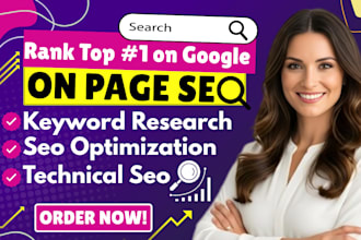 do complete monthly on page optimization for shopify wordpress seo