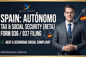 register you as autonomo in spain with tax and social security