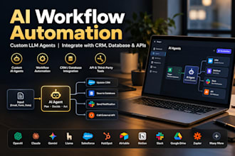 build agentic ai workflow automation with custom llm agents