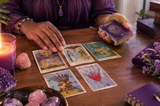 do a detailed love tarot reading on feelings, intentions, and connection