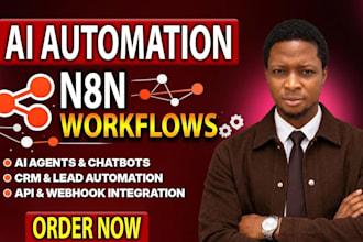 setup n8n workflow automation, ai automation and n8n ai agent