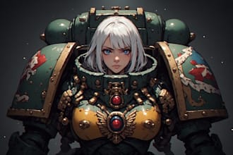 professionally paint your warhammer and tabletop miniatures