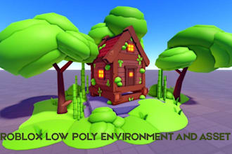 3d roblox map low poly environment roblox low poly game asset for roblox studio