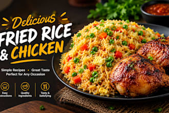 do your delicious fried rice and chicken for you