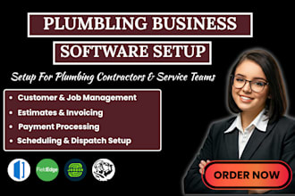 setup plumbing business management software via servicetitan housecallpro jobber