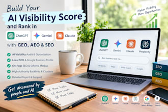 build ai visibility score to rank in chatgpt, gemini, claude with GEO, aeo, SEO