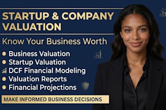 do startup valuation dcf analysis financial projections company valuation