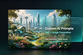 write custom ai prompts for chatgpt and midjourney