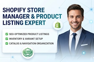 manage your shopify store, optimize products and bulk edit catalogs