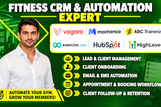 setup gym crm vagaro momence abc trainerize exercisecom hubspot CRM gohighlevel