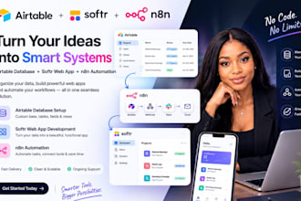 airtable expert custom airtable database setup crm dashboard softr web app