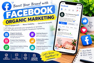promote your products on facebook organically