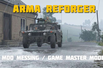 build custom arma reforger bases and design 3d weapon assets