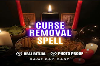 remove curse black magic entities third party negativity evil eye bad karma hex