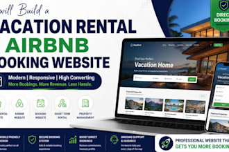 build a vacation rental and airbnb booking website