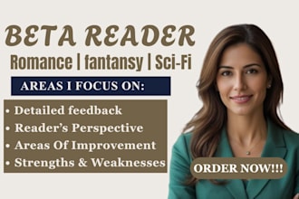 be your romance ya fantasy beta reader