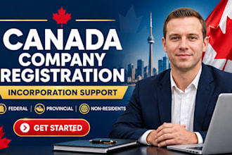 assist with canada company registration and incorporation