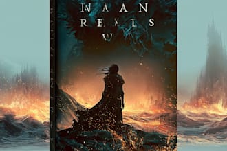 design a fantasy, fiction, or dark book