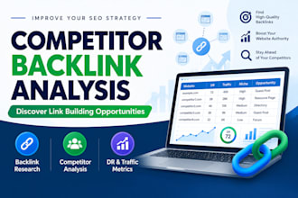 research competitor backlinks and link building opportunities