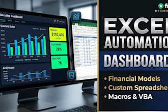 create automated excel spreadsheets and dashboards
